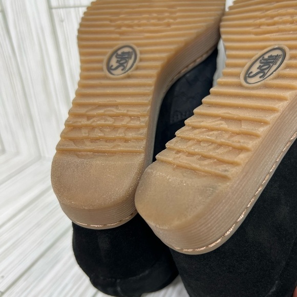 SÖFFT Slayton Black Wedge Bootie Size 8.5 - Picture 12 of 14